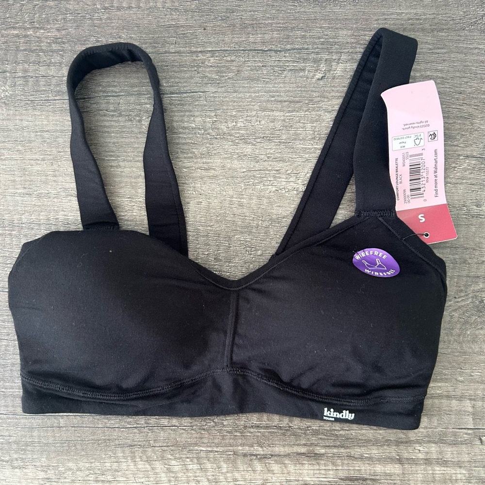 Kindly Black Wirefree Bra